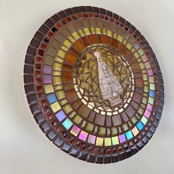 Mandala Nossa Senhora Aparecida em Mosaico