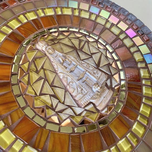 Mandala Nossa Senhora Aparecida em Mosaico