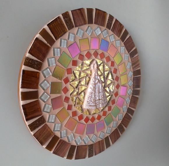 Mandala Nossa Senhora em Mosaico 20