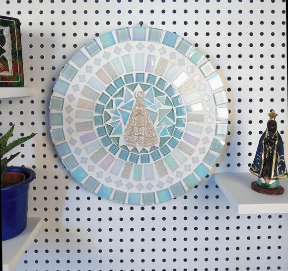 Mandala Nossa Senhora em Mosaico 20