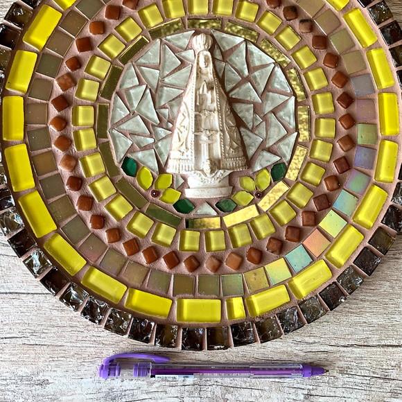 Mandala Nossa Senhora em Mosaico 30