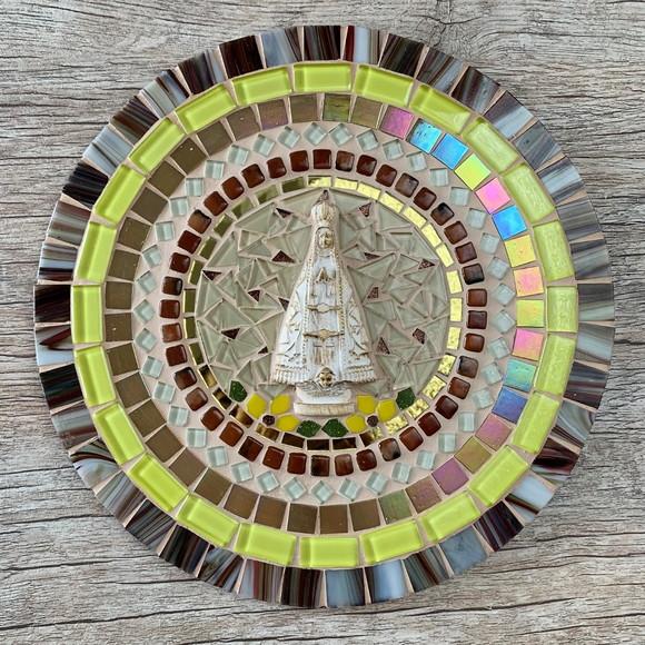 Mandala Nossa Senhora em Mosaico 30