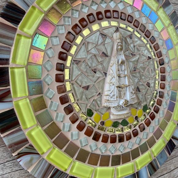 Mandala Nossa Senhora em Mosaico 30