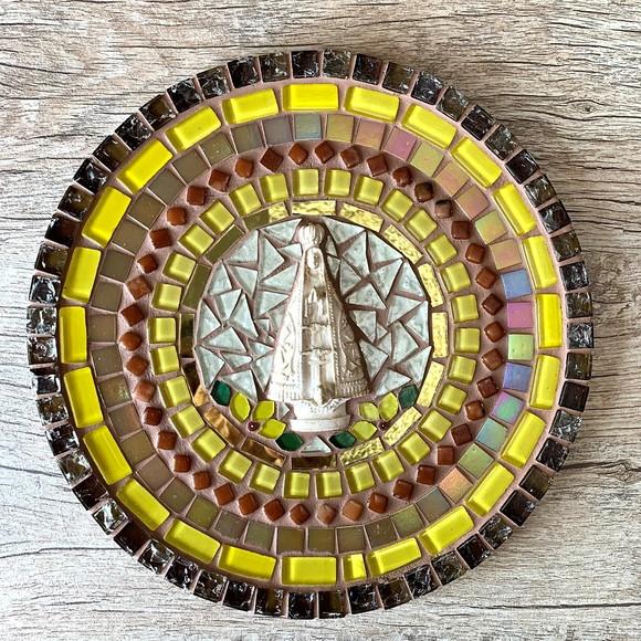 Mandala Nossa Senhora em Mosaico 30