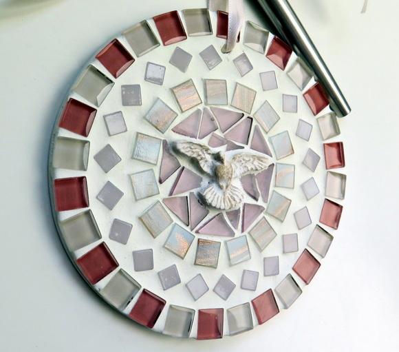 Mandalinha Divino em Mosaico Rosê