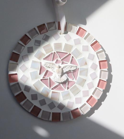 Mandalinha Divino em Mosaico Rosê