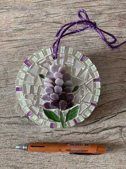 Mandalinha em Mosaico Lavanda