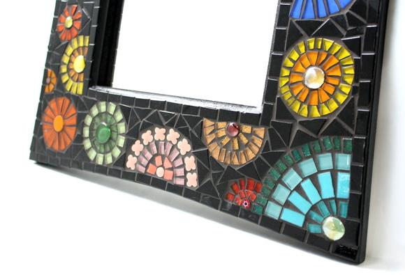 Moldura em Mosaico Círculos (sem Espelho)