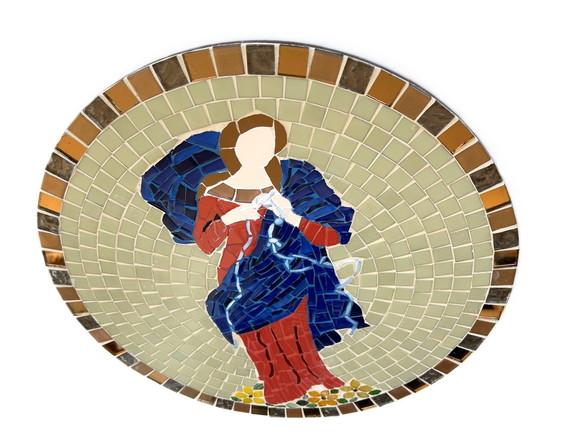 Nossa Senhora Desatadora de Nós em Mosaico