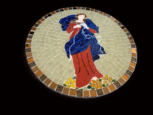 Nossa Senhora Desatadora de Nós em Mosaico