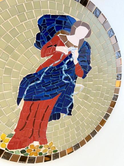Nossa Senhora Desatadora de Nós em Mosaico