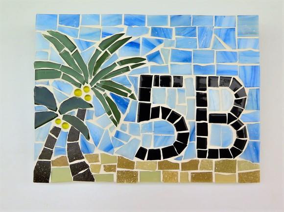 Número Apartamento em Mosaico Coqueiro