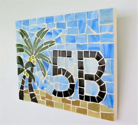 Número Apartamento em Mosaico Coqueiro