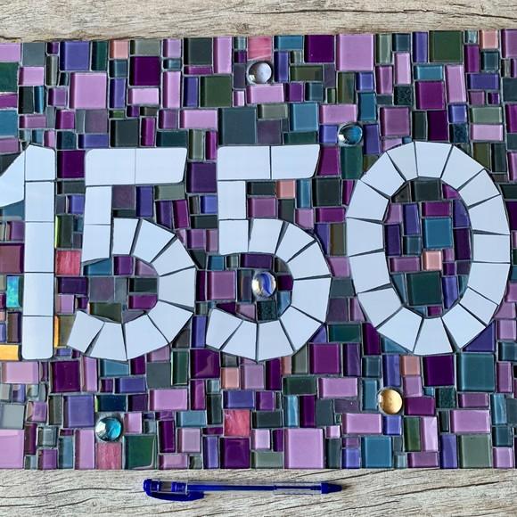 Número em Mosaico Geométrico