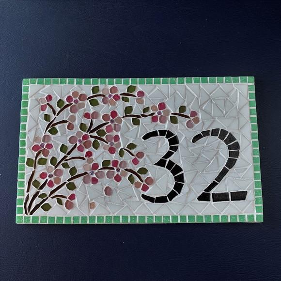 Número para Casa em Mosaico Cerejeiras