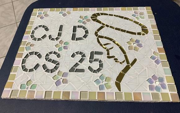 Número para Casa em Mosaico Nossa Senhora