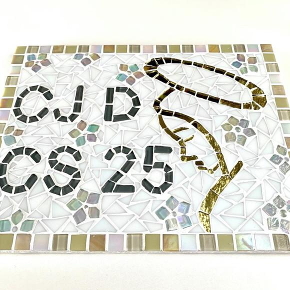 Número para Casa em Mosaico Nossa Senhora