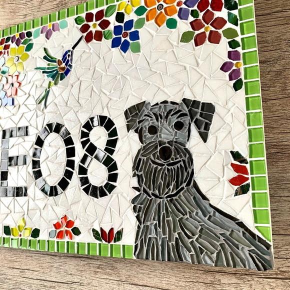 Número para Casa Schnauzer