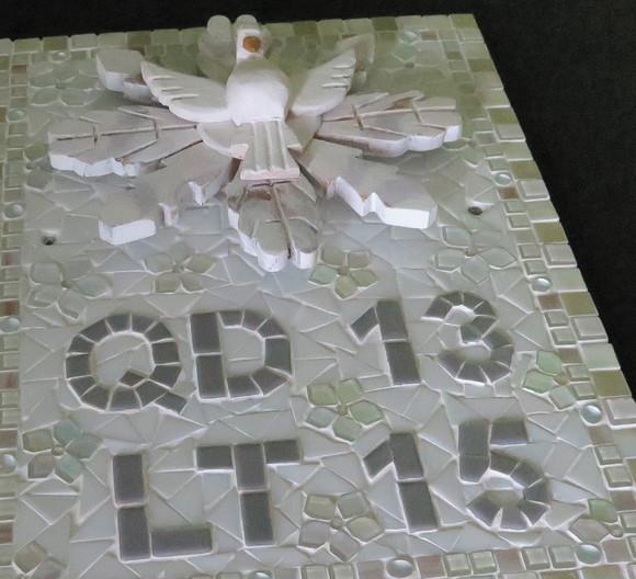 Número Residencia em Mosaico Divino