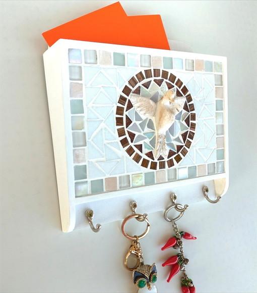 Porta Cartas e Chaves Mosaico Divino