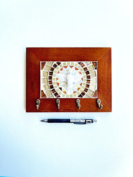 Porta Chaves Mosaico Divino