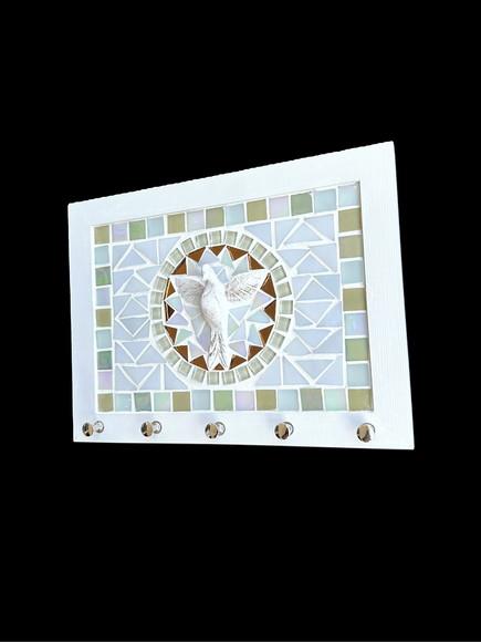 Porta Chaves Mosaico Divino