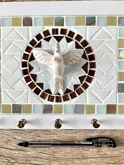Porta Chaves Mosaico Divino