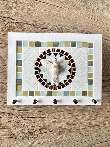 Porta Chaves Mosaico Divino