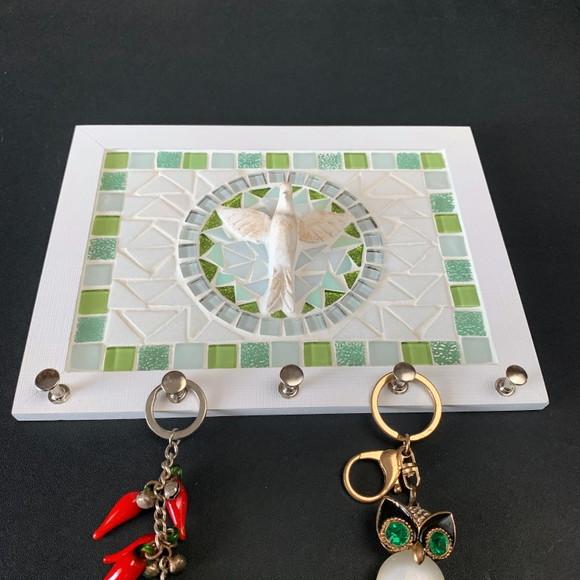 Porta Chaves Mosaico Divino