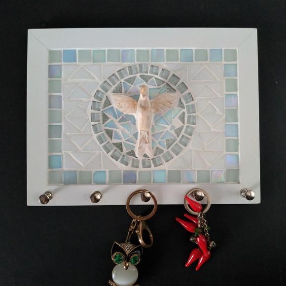 Porta Chaves Mosaico Divino