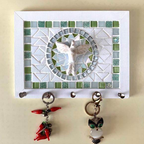 Porta Chaves Mosaico Divino