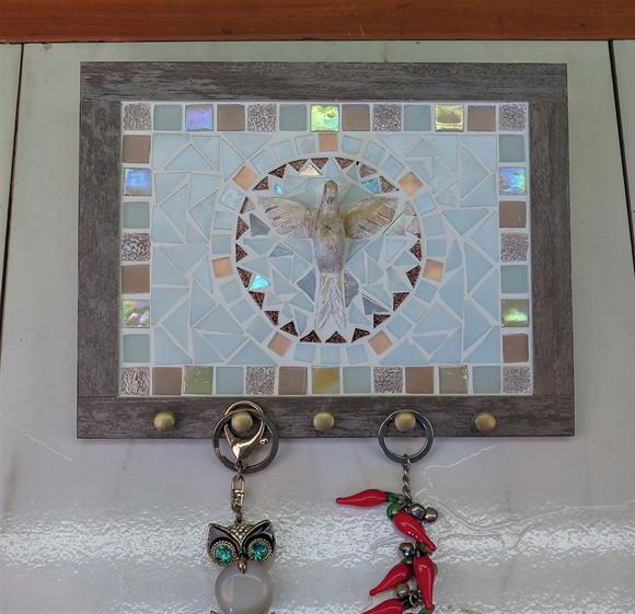 Porta Chaves Mosaico Divino
