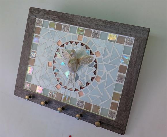 Porta Chaves Mosaico Divino