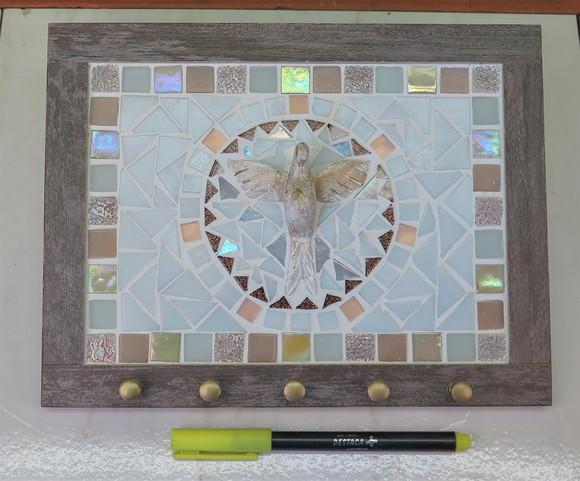 Porta Chaves Mosaico Divino