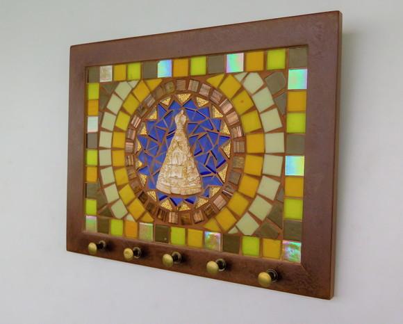 Porta Chaves Mosaico Nossa Senhora