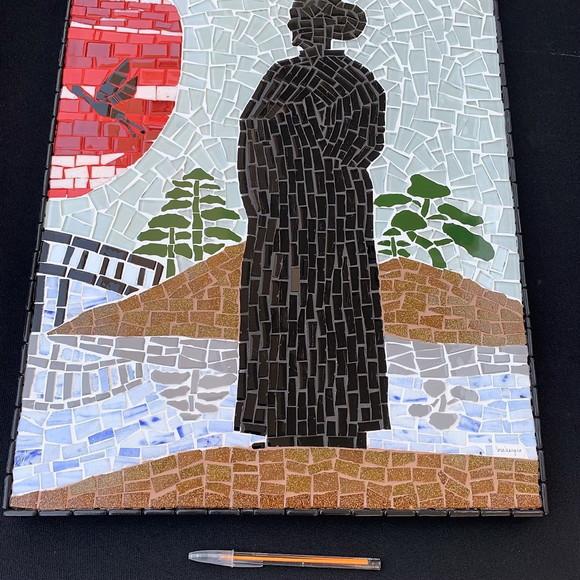 Quadro em Mosaico Sol Nascente