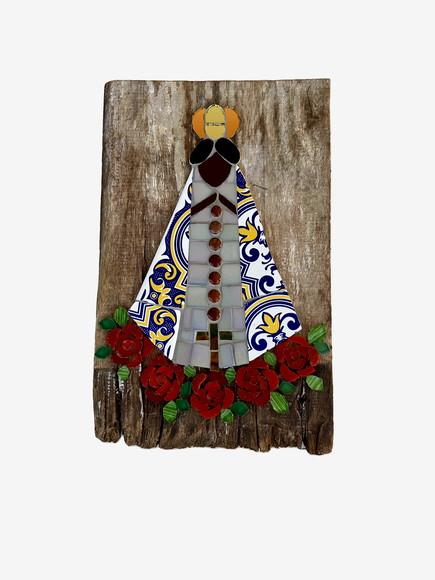 Quadro Nossa Senhora Aparecida em Mosaico