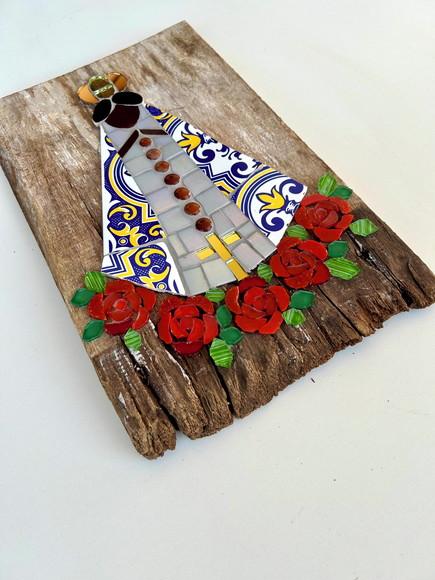 Quadro Nossa Senhora Aparecida em Mosaico
