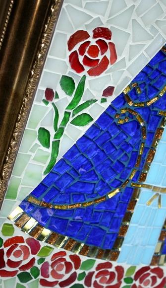 Quadro Nossa Senhora Aparecida em Mosaico