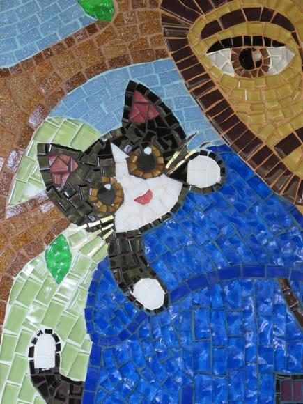Quadro São Francisco em Mosaico