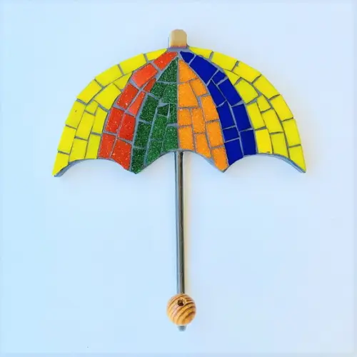 Cabideiro em Mosaico Guarda Chuva