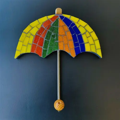 Cabideiro em Mosaico Guarda Chuva
