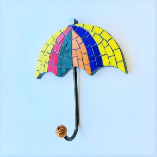 Cabideiro em Mosaico Guarda Chuva