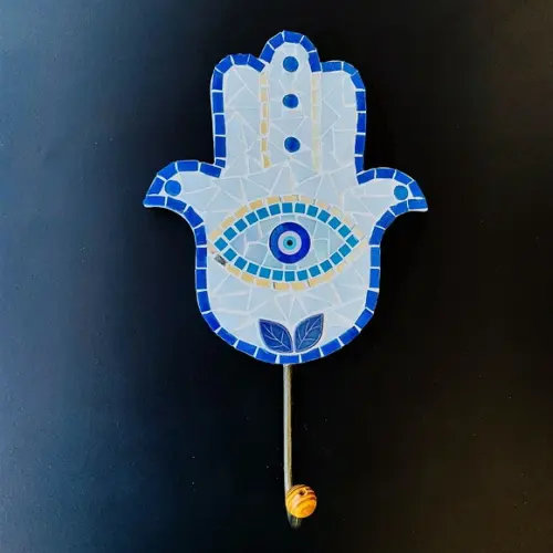 Cabideiro em Mosaico Mão de Fátima