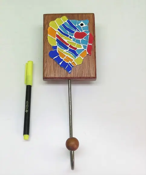 Cabideiro em Mosaico Peixinho