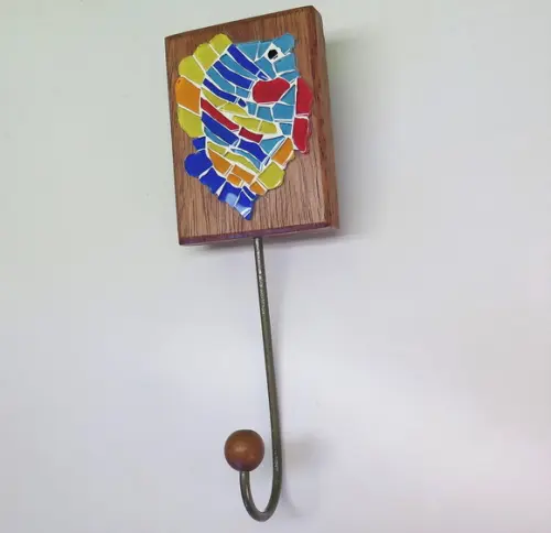Cabideiro em Mosaico Peixinho