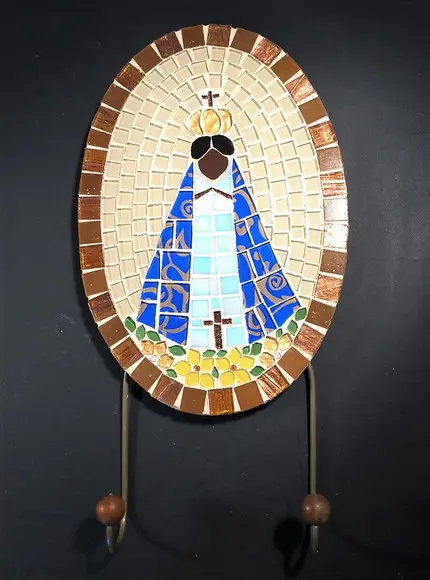 Cabideiro Nossa Senhora em Mosaico