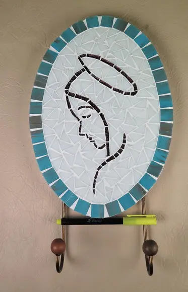 Cabideiro Nossa Senhora em Mosaico