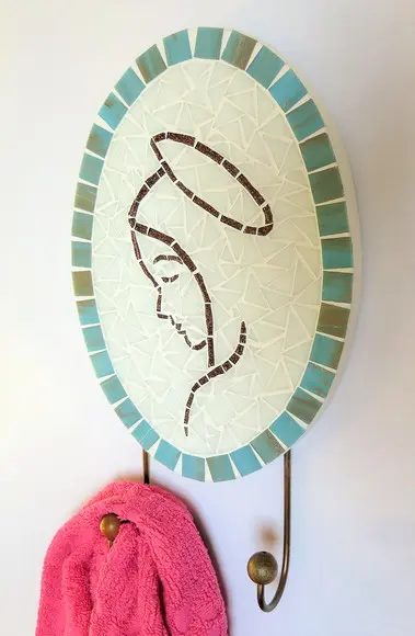Cabideiro Nossa Senhora em Mosaico