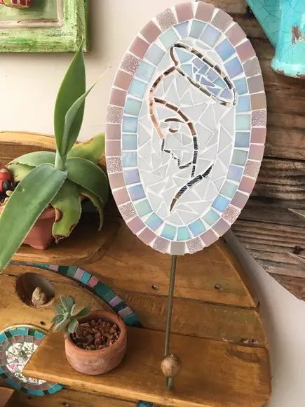 Cabideiro Nossa Senhora em Mosaico